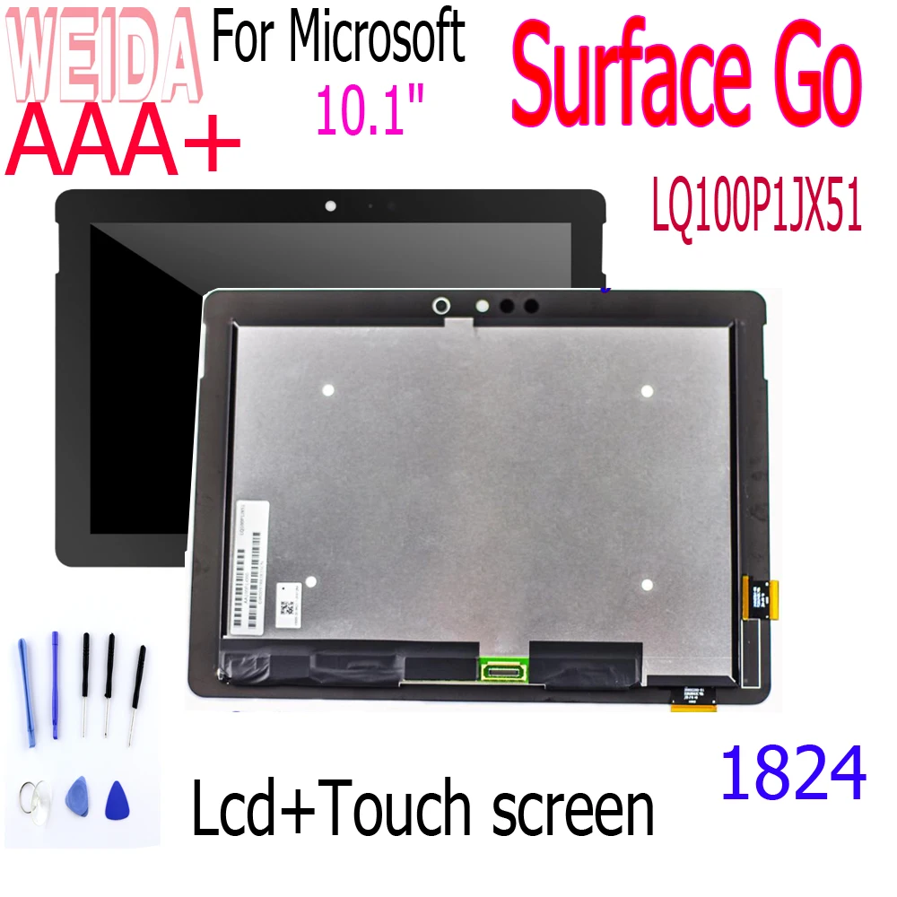 WEIDA 10 1 &quotдля Microsoft Surface go 1824 сенсорный экран дигитайзер стекло ЖК дисплей сборка