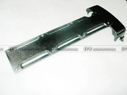 Стайлинг автомобиля чехол из настоящего углеродного волокна для двигателя