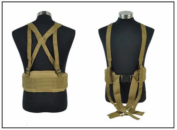 Airsoft huntingTactical gear мягкий 1000D нейлон Molle поясной ремень боевой армии битва mility широкие пояса для мужчин tatico multicam