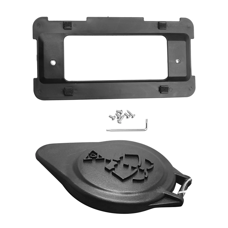 

Рамка для заднего бампера, подставка для номерного знака с крышкой резервуара жидкости для омывателя лобового стекла, для BMW F01, F10, F12, F13