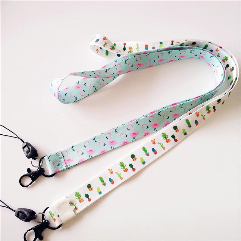 5 шт. выдвижной держатель бейдж с изображением кактуса фламинго|Бейджи и