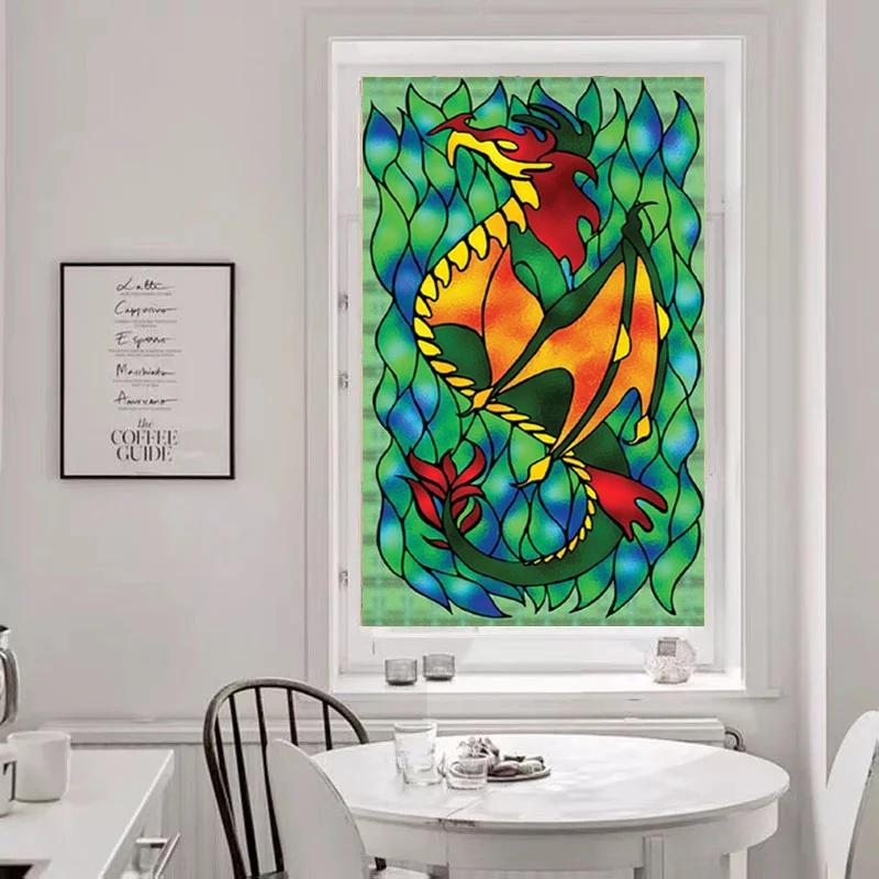 Изготовление размеров под заказ витражная плёнка на стекла окна непрозрачные