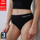 Трусики-стринги женские, с высокой талией, однотонные, большого размера M-2XL