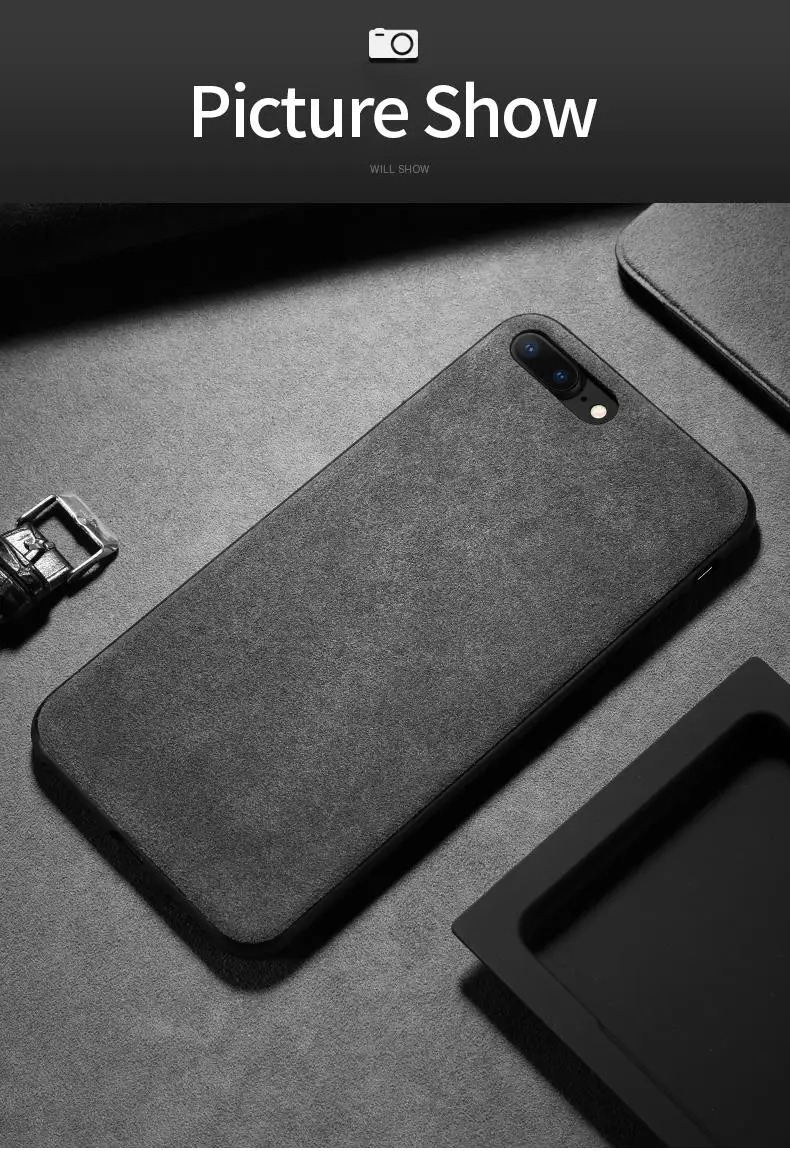 

for iPhone7/8 case ALCANTARA iPhone7Plus 8Plus Phone Case Cover