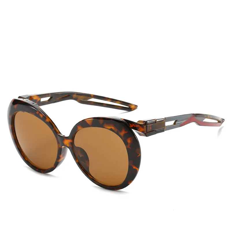 Круглые Солнцезащитные очки женские дизайнерские брендовые солнцезащитные