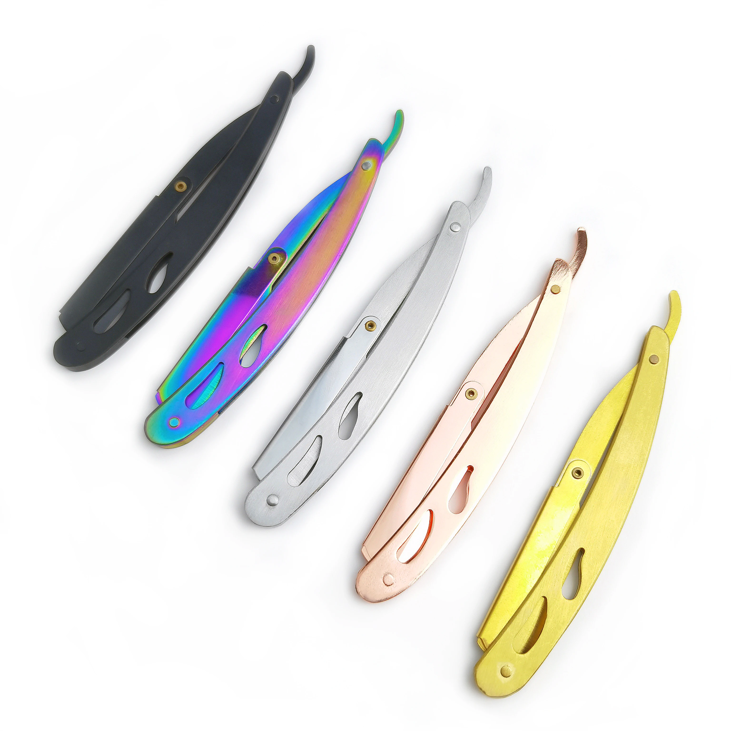 

Manual Straight Barber Edge Razor Beard Face Hair Remover Folding Shaving Knife With Stainless Steel Hairdressing Devices