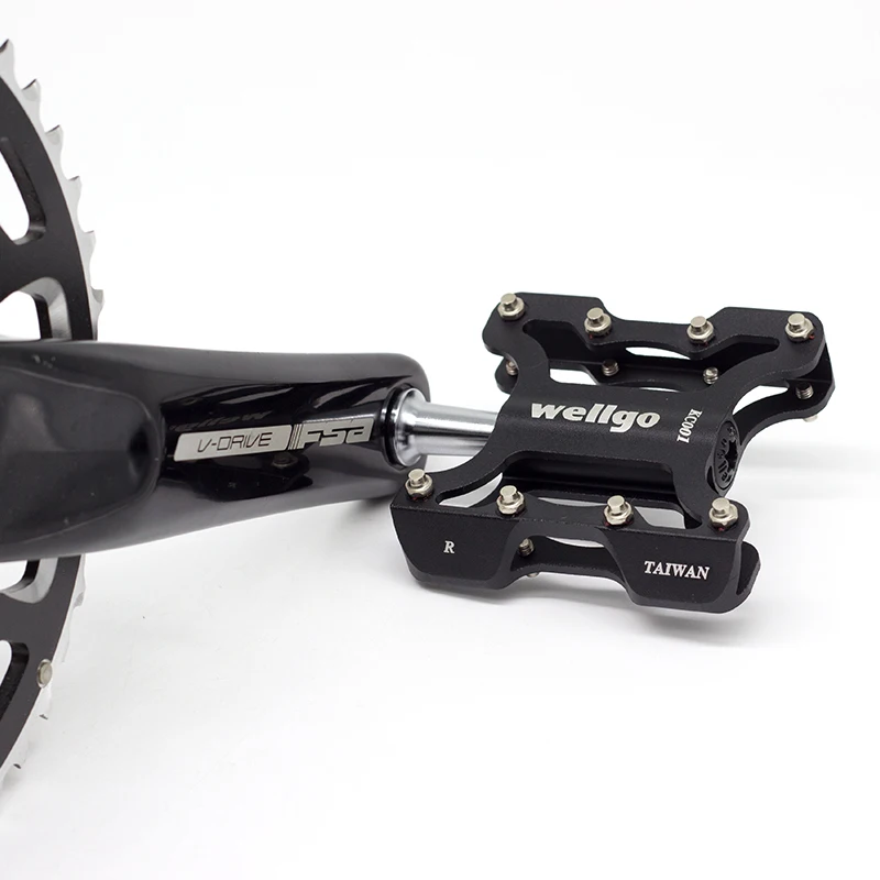 Wellgo KC001 Ультралегкая педаль для велосипеда высокое качество алюминиевые MTB