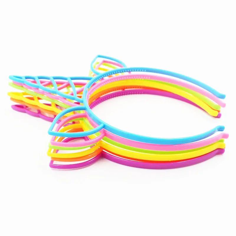 

6pcs Unicorn Party Favors Unicornio Headband Birthday Party Decorations Kids Gifts Baby Shower Decorations Event Party Supplies