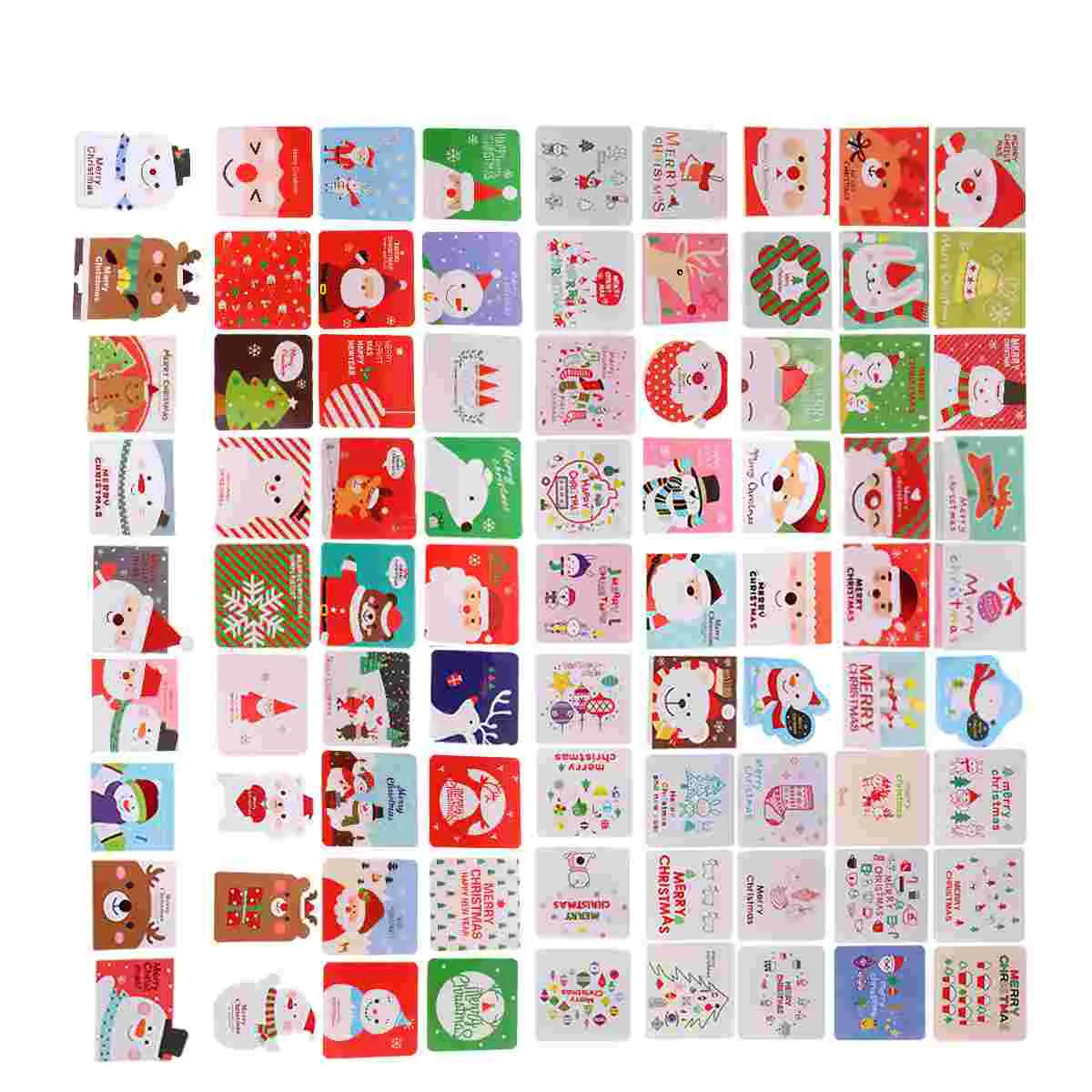 

84 шт., Новогодние поздравительные открытки