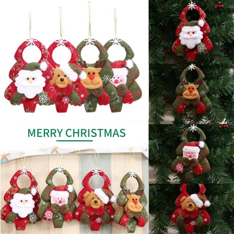 Мульти Стиль рождественские украшения подвеска с Санта Клаусом Рождественская