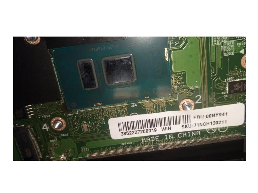 Материнская плата для ноутбука с встроенным процессором Yoga 260 ThinkPad 20FE 20FD FRU 00NY941 DDR4