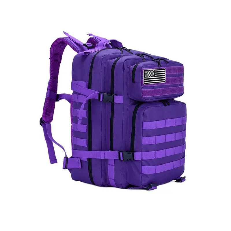 

45L Military Tactica Backpack Crossfit Gym Bag Fitness Waterproof Molle System Edc Bag Outdoor Hiking Trekking Backpack