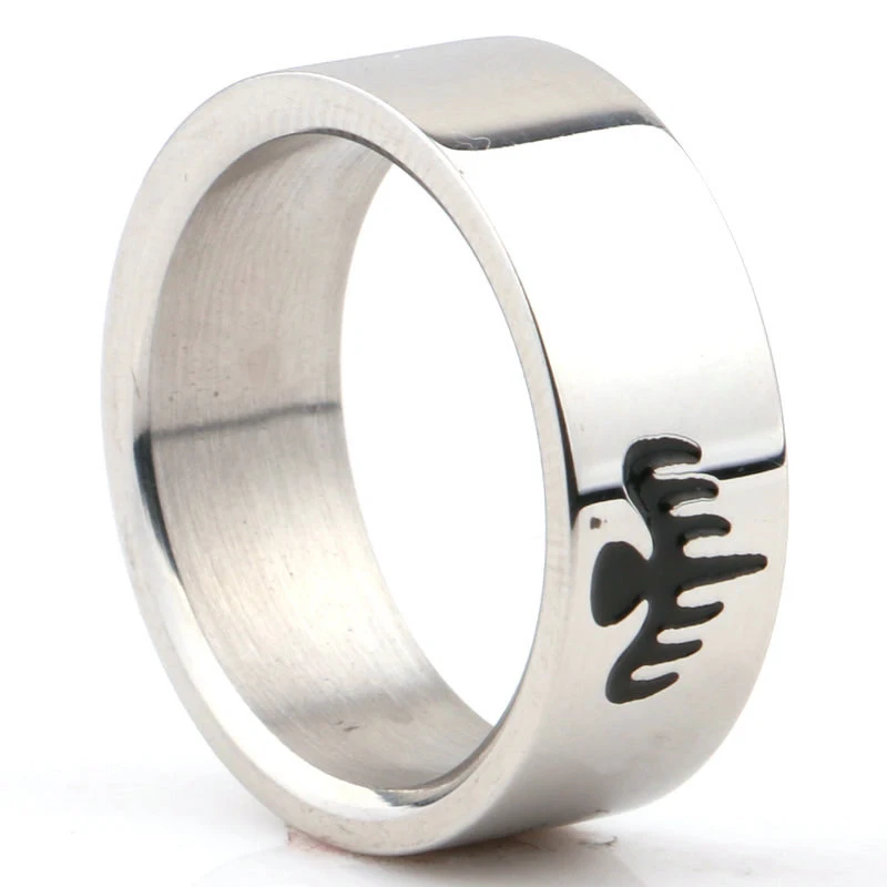 New SPECTER  Ghost Metal Rings for men James Bond 007 High Quality Pattern Retro Punk men Rings Jewelry Accessories