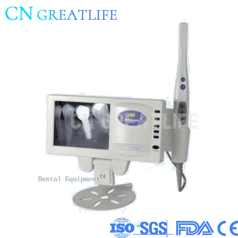 

Стоматологическое оборудование 3-в-1 с высоким разрешением чувствительности USB проводной рентгеновский пленочный ридер Cmos 5-дюймовый ЖК-мон...