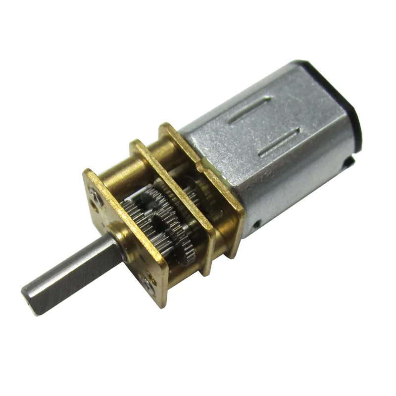 N20 3V 6V 12 V Электрический микро DC мотор-редуктор ed 12 вольт низкая скорость 15-1000 об/мин металлический мотор-редуктор