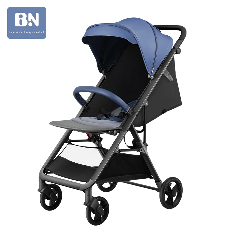 BN детская коляска 3 в 1 для лежа или увлажнения складной светильник двусторонняя