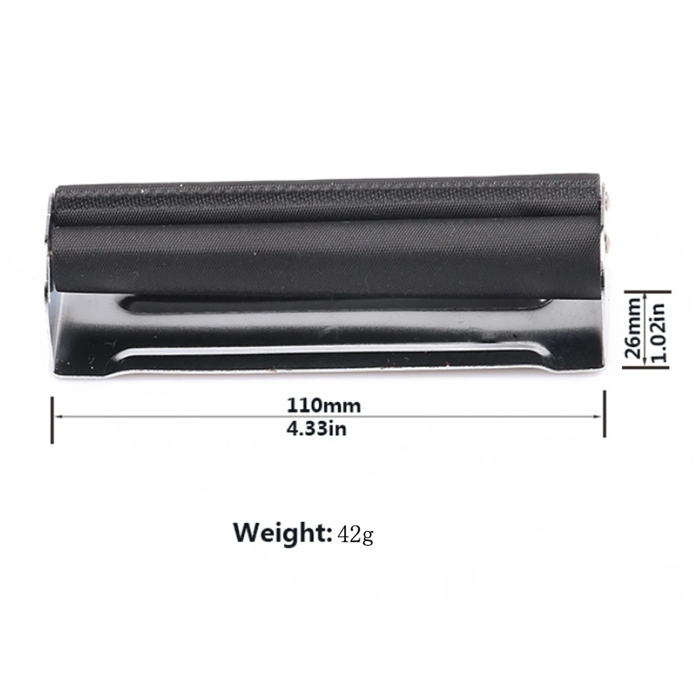 1 шт. Металлическая машинка для скручивания табака ролик сигарет на бумагу