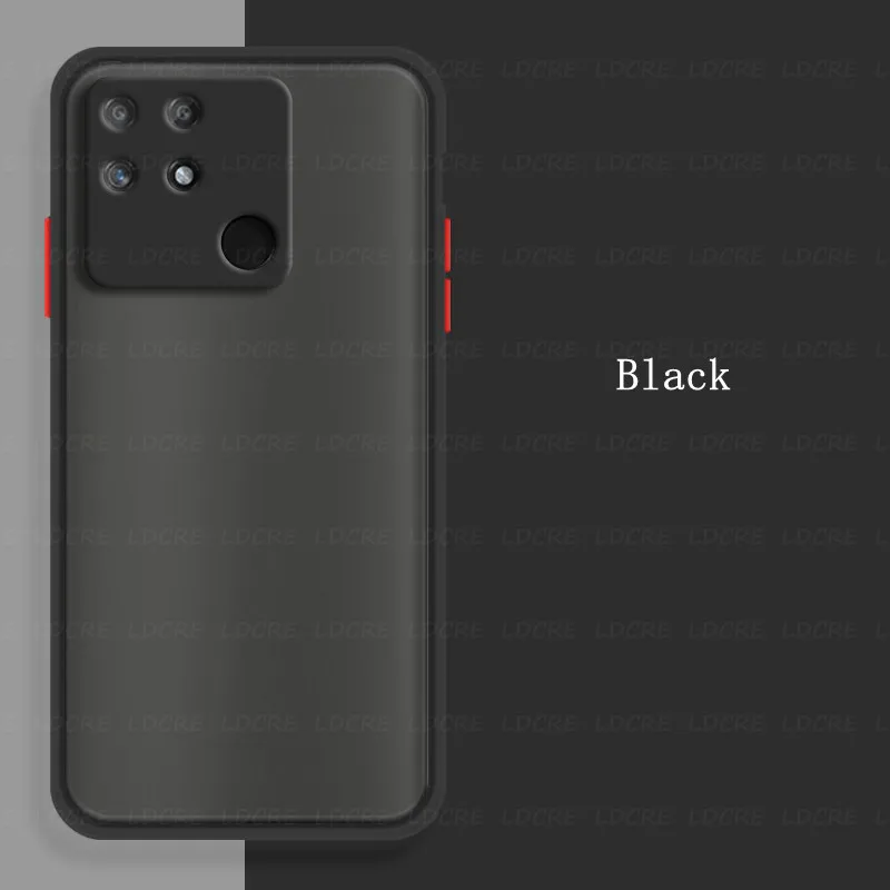 For Realme Narzo 50A Case for Realme Narzo 50A 50i 30A Cover Silicone Matte Translucent Shockproof Bumper Coque Narzo 50A Fundas