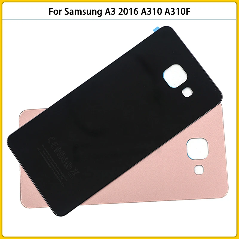 Для Samsung A3 2016 A310 A310F средняя рамка пластина корпус батарея задняя крышка Дверь