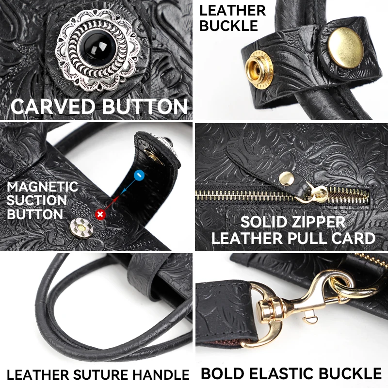 Unique Antique Design Men's Briefcase 16'' Laptop Document Case Portable Male Business Attache Messenger Bag Tote Portfolio