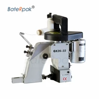 gk26 22 double needle double line sewing machinespp woven sack closerbaterpak electrical sewing machine bag sealer220 240v