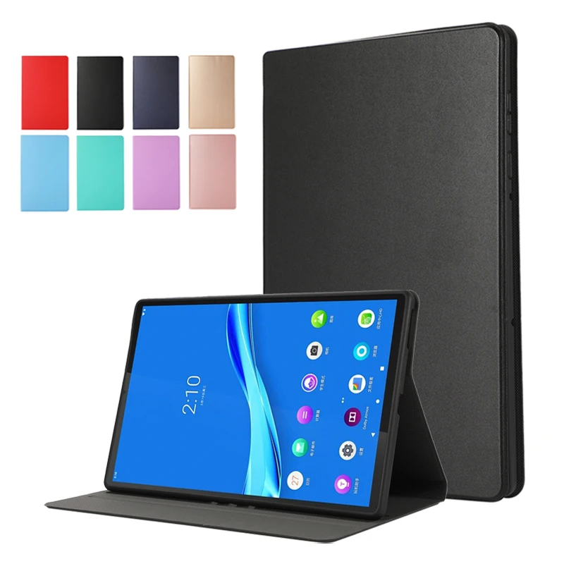 

Складной однотонный чехол из искусственной кожи для планшета, чехол для Huawei Matepad T10 9,7 дюйма, чехол для Huawei MatePad T10s 10,1 дюйма 2020
