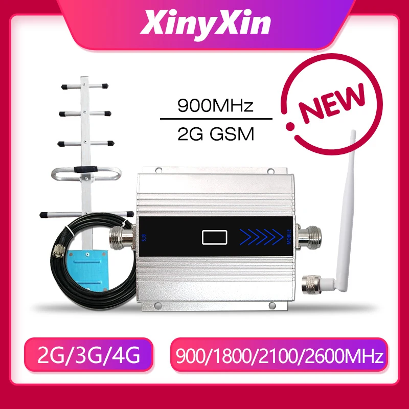 Усилитель сигнала сотовой связи 2G/3G/4G GSM 900/1800/2100/2600 МГц|Усилители сигнала| |