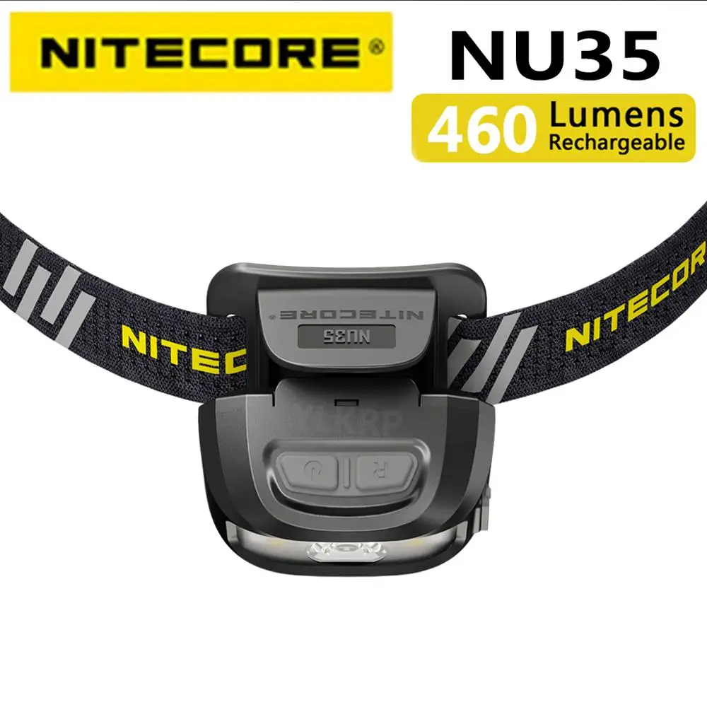 NITECORE NU35 460 люменов может одновременно использовать встроенную батарею и легко