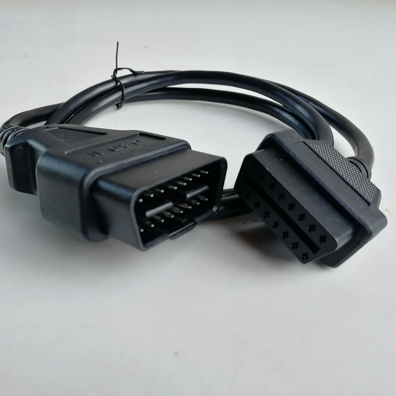 Promotion OBD2 Cable 16 Pin Male To Female OBDII Diagnostic Tool Adapter Extension cables Connector |