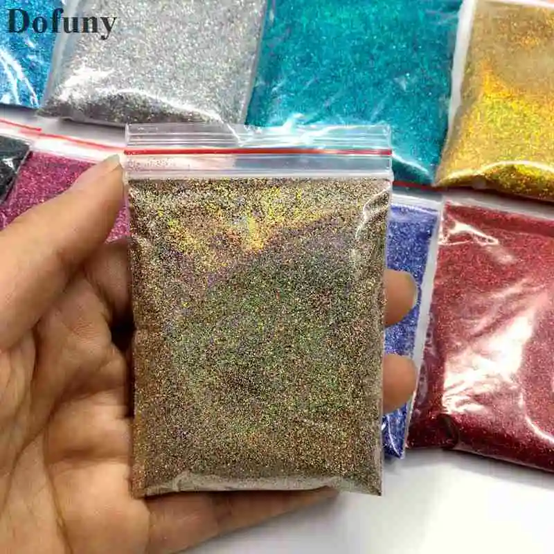 Лазерный блеск для ногтей со стразами 0 2 мм (1/128) 20 г|Блестки ногтей| |