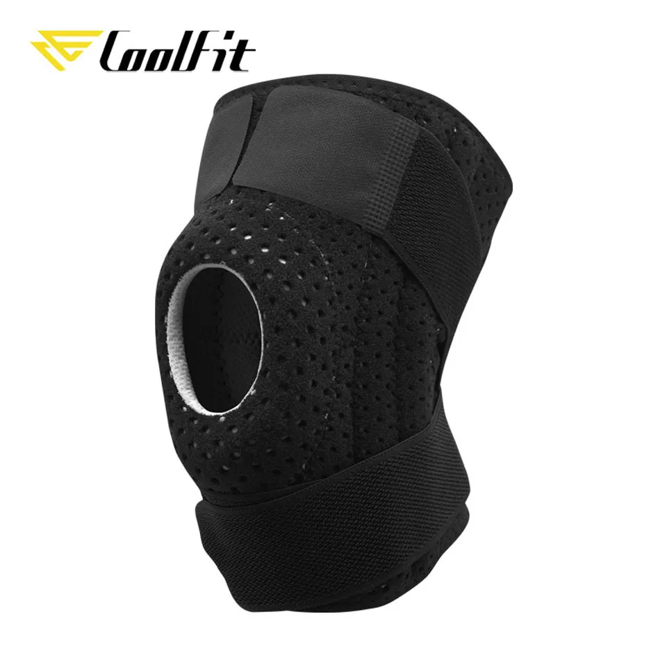 CoolFit 1PCS Adjustable Kneepad Elastic Knee Patella Brace Pressurize Support Pad Protective Gear Sports Safety Basketball | Спорт и