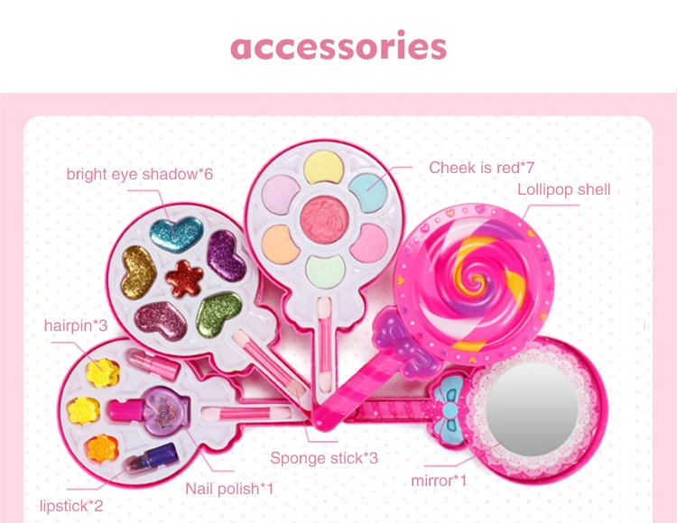 Ролевые игры для девочек набор кистей макияжа Наборы зимний кoпмлeкт красоты