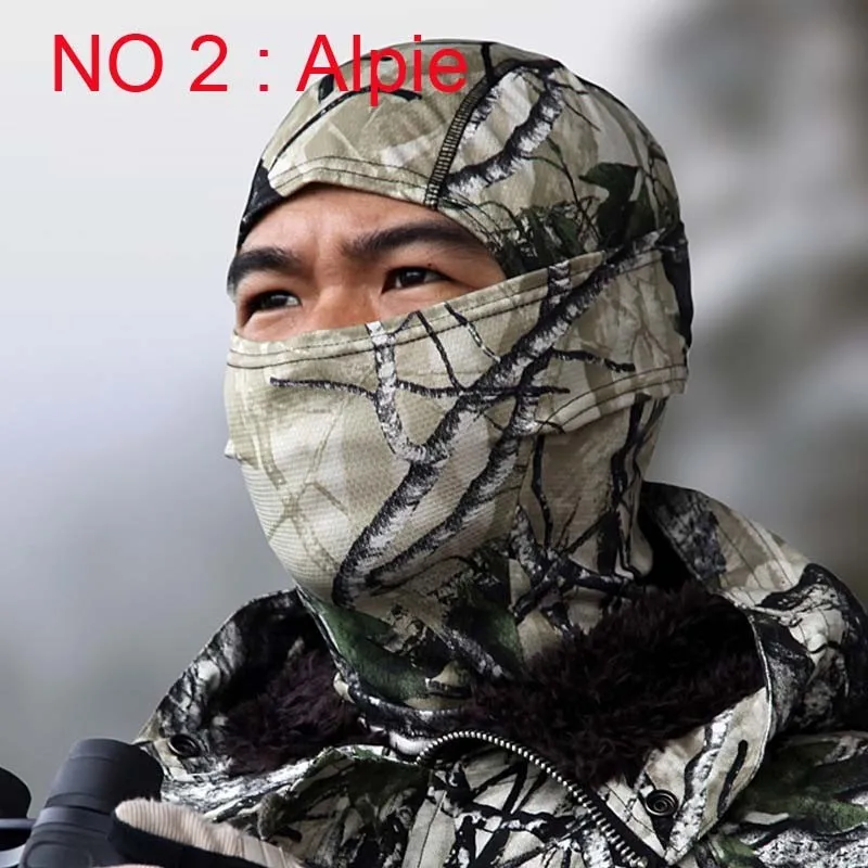 Военная Тактическая Маска для лица Охотничья камуфляжная мотоциклетная