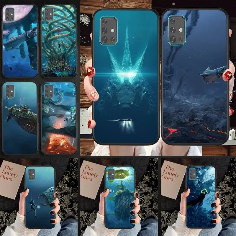 

Subnautica Phone Case For Samsung A20 A10 A50 A51 A52 A70 A750 A720 A530 2018 Lite Cover Fundas