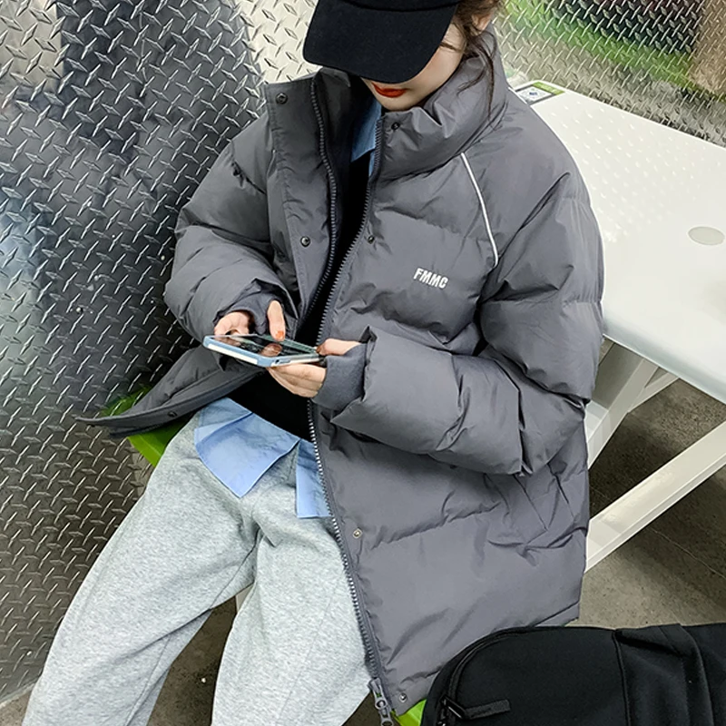 

Новинка 2021, женские парки, зимняя куртка для женщин, макси верхняя одежда, длинная парка, Mujer, хлопковое Стеганое пальто, повседневное пальто ...