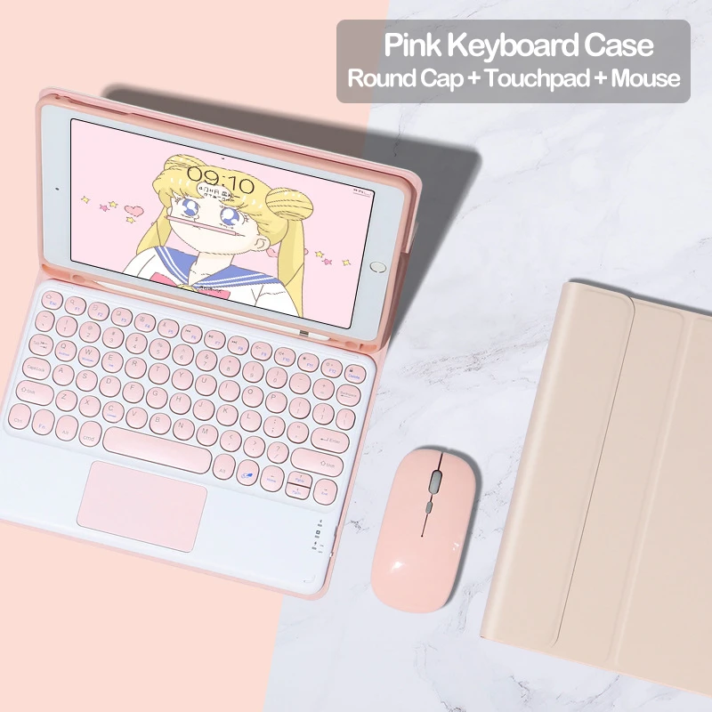 

Magnetic Keyboard Case for iPad 2020 Case Bluetooth Keyboard Mouse Tablet Cover for iPad Air 1 2 3 4 Pro 11 12.9 10.5 10.2 9.7''