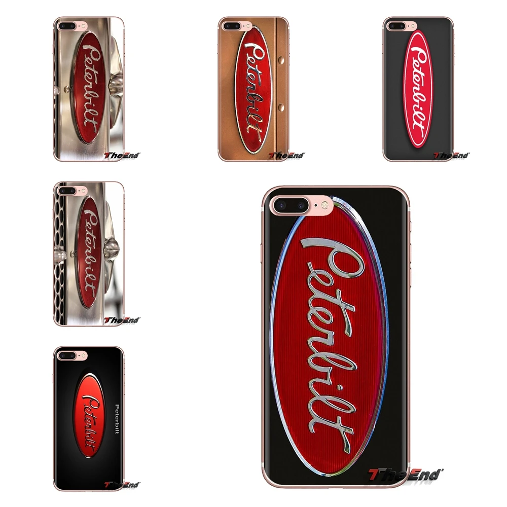Грузовики peterbilt листового металла автомобиля ТПУ чехол для iPhone XS Max XR X 4 4S 5 5S 5C SE 6 6S