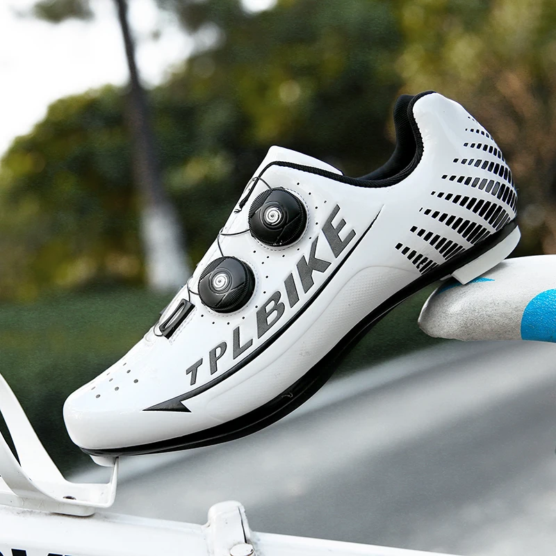Online MTB Sepeda Pria Self-Locking Profesional Olahraga Sepeda Sepatu Sapatilha Ciclismo Bernapas Bersepeda Sepatu Olahraga 48 #