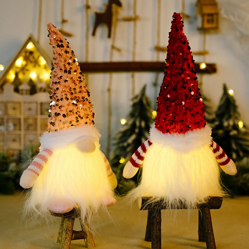

Plush Gnomes Light up Table Decorations Weddings Housewarming Gifts Christmas