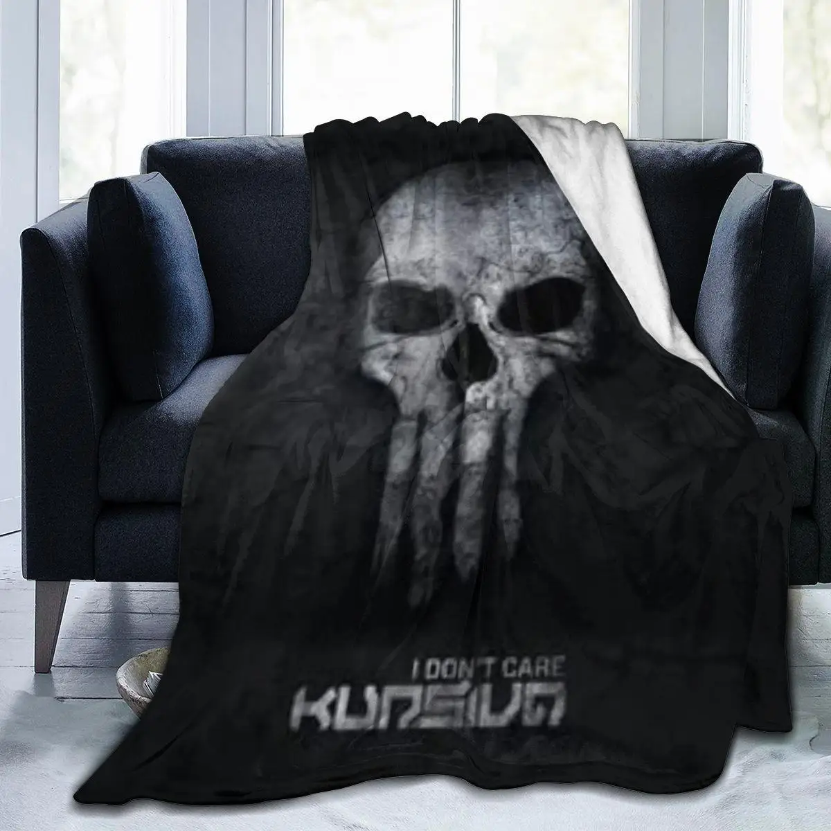 

2021 Zombie, Devil, Skeleton, Manta Ray Throwing Blanket Happy Nap Bed and Sofa Cover Blanket Household Goods