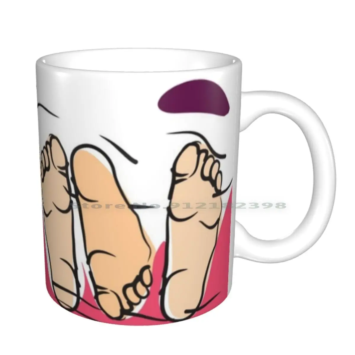 Попробуем втрое керамические кружки кофейные чашки Кружка для молока и чая