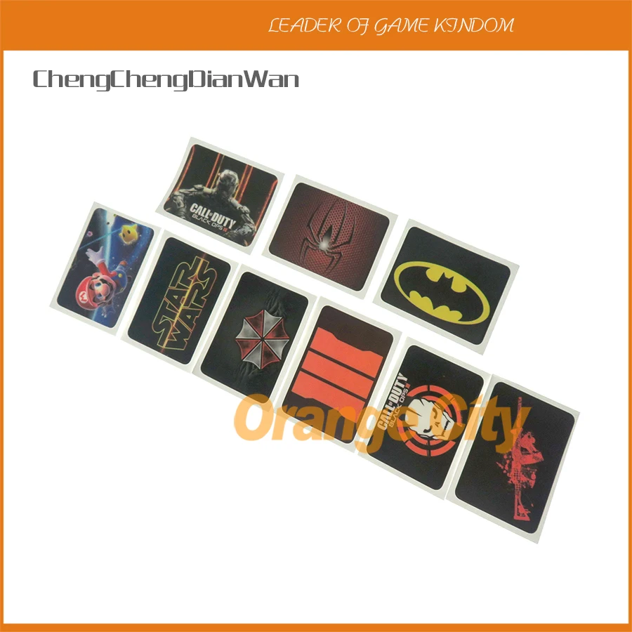 20 комплектов = 180 шт наклеек для PS4 наклейка контроллер кожи защитный чехол Крышка