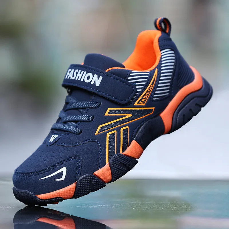 

Boys' Shoes, Children's Sports Shoes, Winter Plus Velvet, Warm Cotton Shoes, Big Children's Breathable Boys' Running Shoes