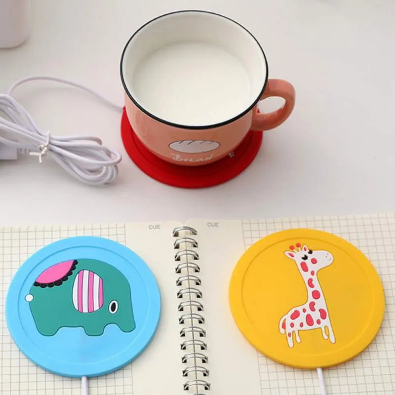 Коврик с USB зарядкой термомат электрическое отопление подстаканник для офисных