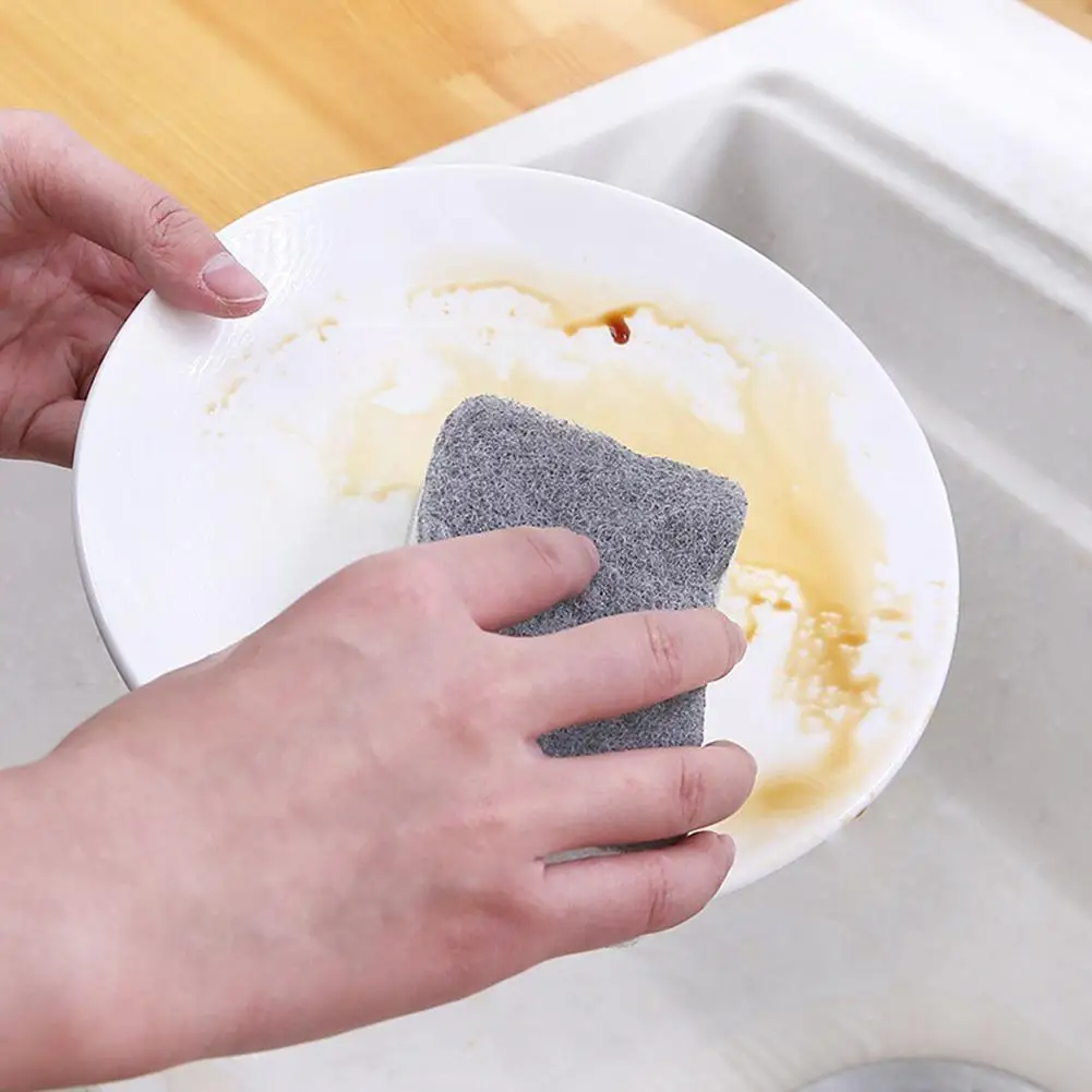

5pc Home Double-sided Cleaning Sponge Scouring Pad Tool Cleaning Kitchen Cleaning Household Scourer Sponge Cloth Sponge Cle O6o6