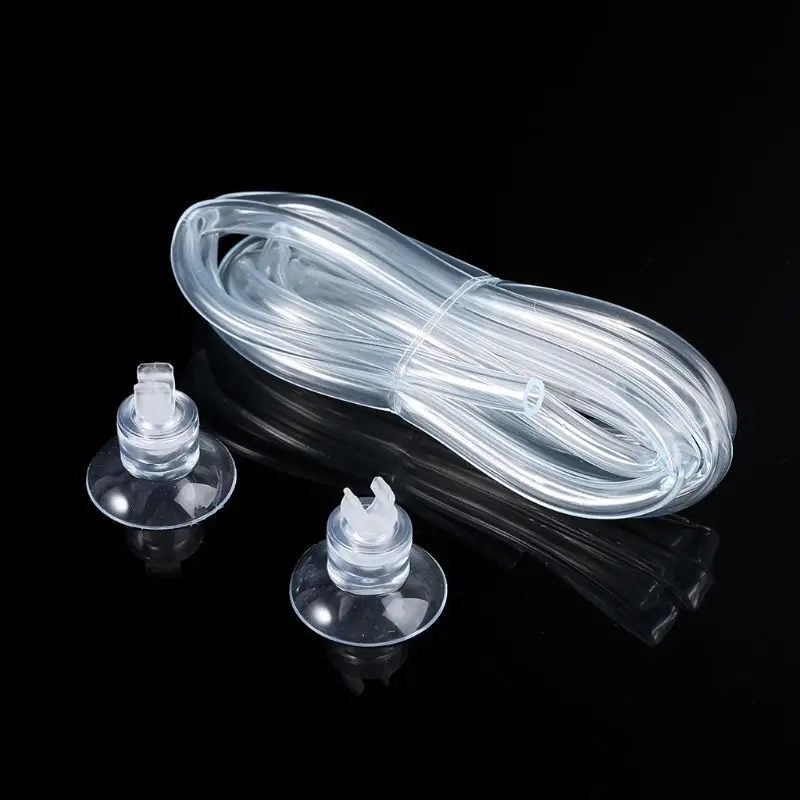 

Aquarium CO2 System Diffuser 360 Degrees Check Valve Arcylic Tube with Suction P15D