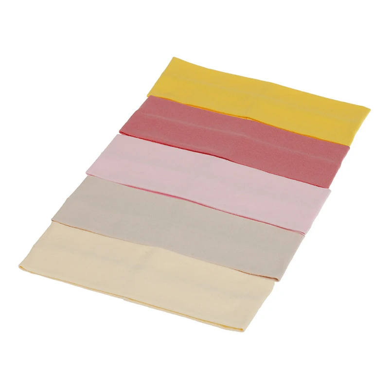 

Yoga Sport Headband Women Solid Cotton Sweatband Outdoor Running Fitness Elastic Hair Band Soft Stretch Turban Hair Accessories