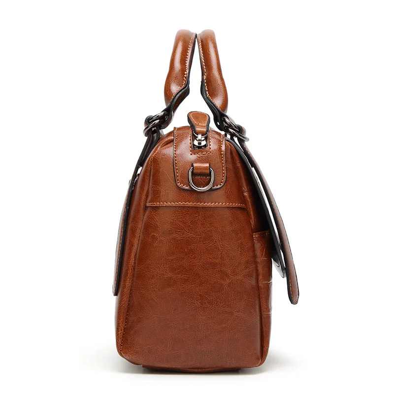 

YOUSE Luxury Designer Vintage Bag Fot Women Leather Handbags 2021Crossbody Bags Woman Messenger Shoulder Retro Ladies Hand Sling