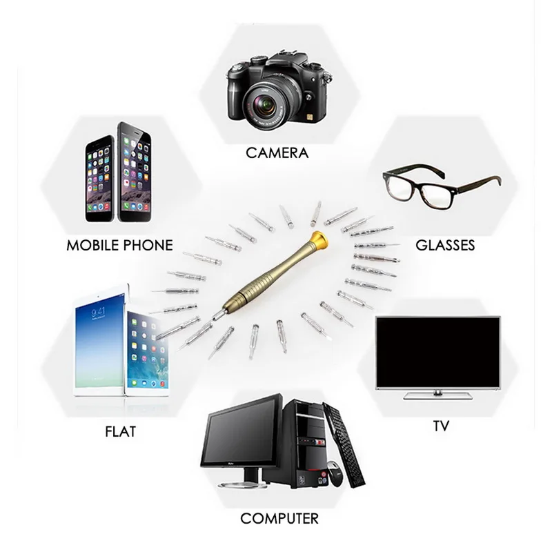 

New Screwdriver Set 16 in 1 Torx Multifunctional Opening Repair Tool Set Precision Screwdriver For Phones Tablet PC