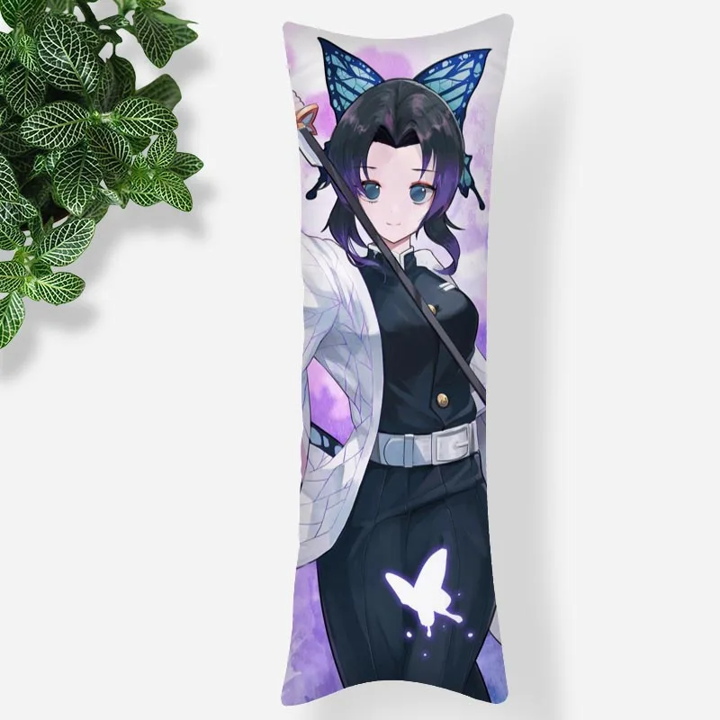 Home Decor Kimetsu no Yaiba Anime Body Pillow Case Double-Sided Print Silk Smooth Soft Fabric Cover Boys Girls Gift 0531 | Дом и сад